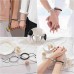 Jeka Magnetic Matching Couples Bracelets Natural Stone Beaded Long Distance Relationships Gifts for Men Women His Hers Friends-xxhz