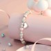 Jeka Happy Birthday Gifts for 10 Year Old Girls, 10th Birthday Pink Pearl Heart Charm Bracelets Gifts for Girls Daughter Granddaughter Niece Cousin-MY-100-10 Birthday gifts