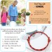 Jeka Back to School Gifts, Back to School Bracelet Mother Daughter Matching Paracord Mother Son Bracelet First Day of Bracelet for Mom and Son Daughter Girls Boys 3 Pcs-JK-011-R-3