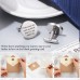 Jeka Cufflinks for Men, Father of the Groom Gift, Father in Law Gift from Daughter in Law, Wedding Cufflinks Tie Clip Bar Jewelry Gift Set from Bride-JK-012-S-FOTG
