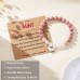 Aunt Gifts, Aunt Gifts from Niece, Best Aunt Ever Gifts, Mothers Day Birthday Christmas Gifts for Aunt Auntie Heart Bracelet---JK-013-aunt