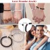 Jeka Couples Gifts, Matching Couples Bracelets His Hers Long Distance Relationship Promise Bracelets Anniversary Birthday Christmas Valentines Day Gifts for Him Boyfriend Girlfriend Women Men Bf Gf Husband Wife---JK-016-SS