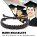 Graduation Gifts for Him, To My Grandson Son Bracelet Gifts, Senior Class of 2023 Gifts, College High School PhD Graduation Grad Gifts for Best Friend Son Students Brother Men---JK-018-graduaiton